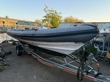Halmatic 22' Rigid Inflatable Boat Rib Project (No Engine or Trailer)