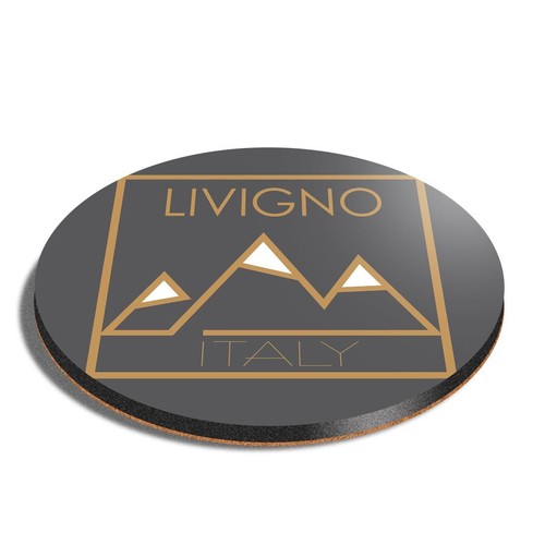 Round mdf coaster livigno - coaster,
