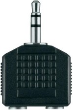 CONNECTIQUE BELKIN SPLITTER AUDIO M F STEREO-Noir