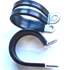 HOSE CLAMP P CLIPS - RUBBER