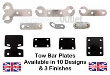 TOW BAR Drop PLATES Electric Mounts Bumper Protector Leveling Plates All UK MADE