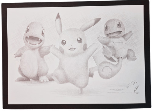 Pokemon sketched entirely - pokemon,