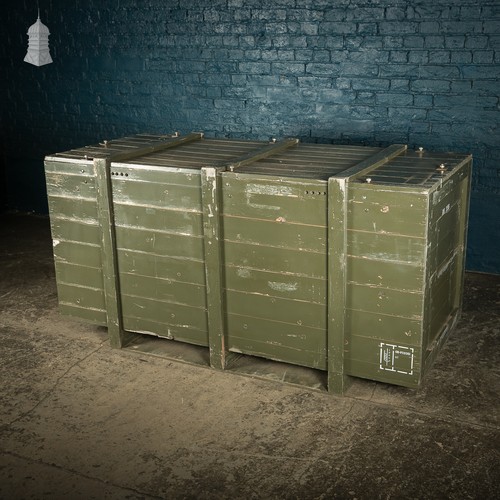 Large green painted aircraft - large,