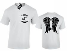 WALKER HUNTER MENS T SHIRT APOCALYPSE NEGAN CROSSBOW ARROW TERMINUS BRAINS GIFT