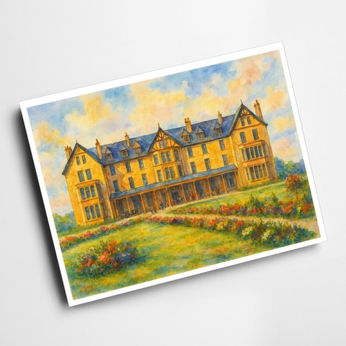 Print dornoch hotel - print,