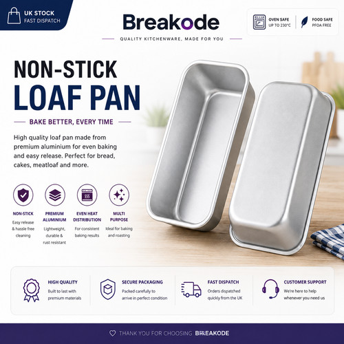 Loaf tin non stick bread - loaf, cake