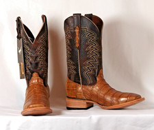 Mens Tan American Alligator