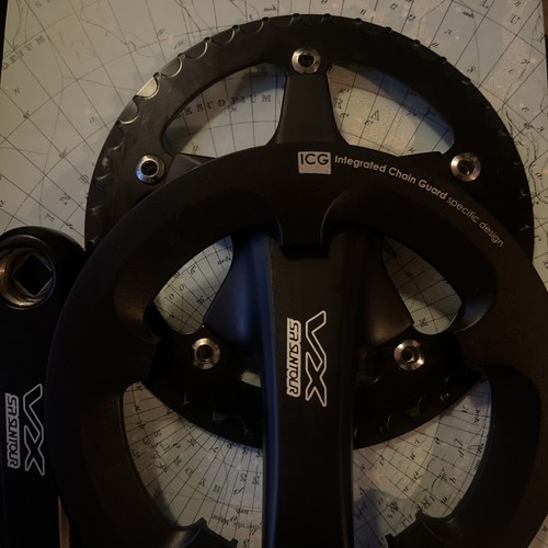 Suntour crankset 170mm - suntour,