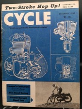 CYCLE MAGAZINE December 1953