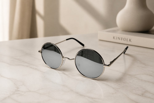 Vintage round lennon - round,