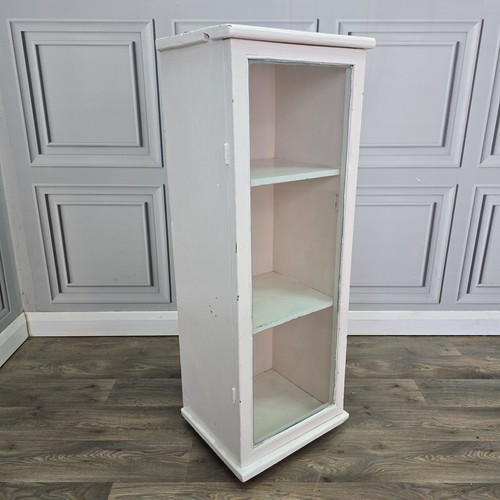 Victorian painted pine cabinet - pine,