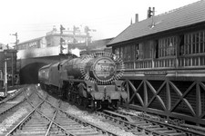 PHOTO  British Railways Steam Locomotive Class 5MT 45227  at Blackburn  in 1955