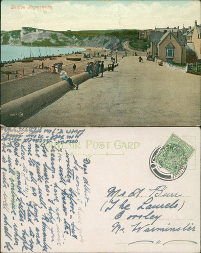 Seaton promenade 1908 - promenade,