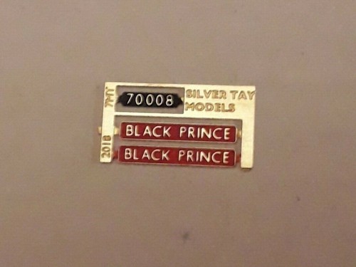Gauge nameplate 70008 - 00, nameplate:70008
