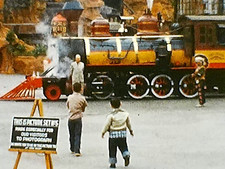 8mm Film Knott's Berry Farm Ghost Town 1960s Home Movie Train Old West Buildings