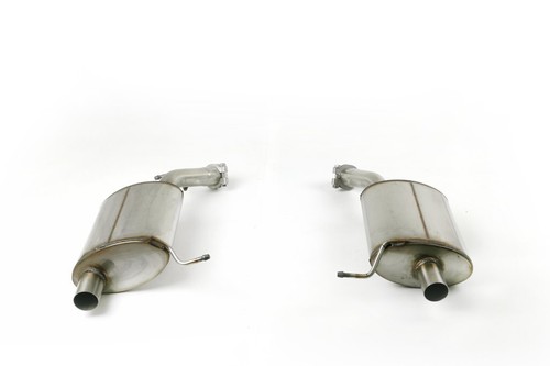 Sport muffler exhaust for