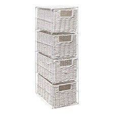 4 Drawer Paper Rope Tower