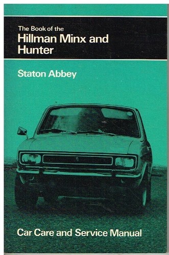 Hillman audax minx super - hillman, ,