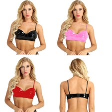 Womens Bra Patent Leather