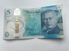 Rare King Charles III £5 Bank