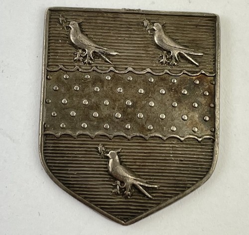 Unusual armorial silver - unusual, plaque