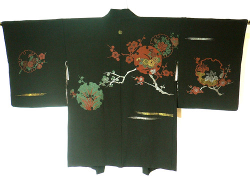 1950s vintage japanese silk - 1950s,