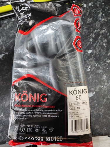 Konig black natural rubber - konig, 60