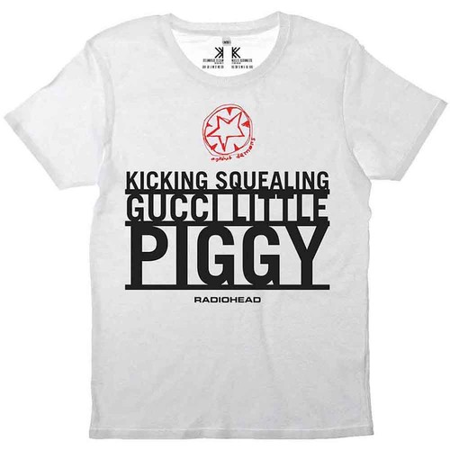 Radiohead piggy band logo - radiohead,