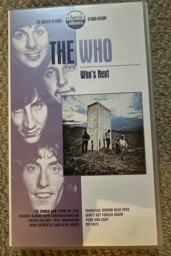 The who next vhs - vhs, classic