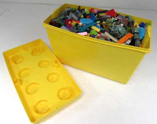 Lego bricks job lot yellow - job,