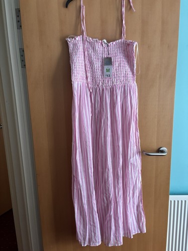 Primark pink white striped - primark, pink/white