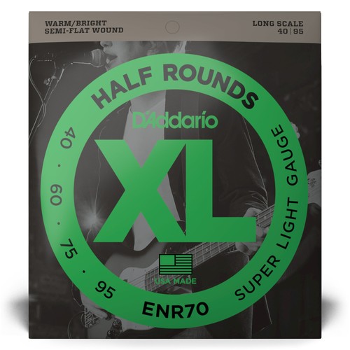 Addario half round pure - half,