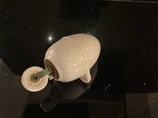 VINTAGE FRENCH WHITE CERAMIC