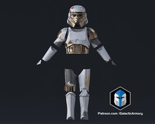 Empire Captain Enoch Storm Trooper Armour (No Helmet) - Galactic Armory - DIY