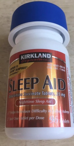 Kirkland sleep aid doxylamine - sleep,