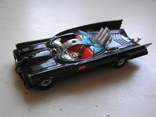 Batmobile corgi model - corgi,