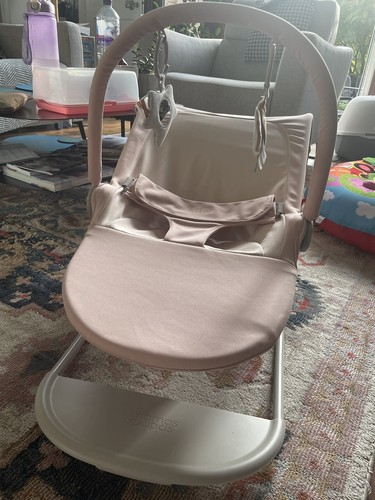 Blush pink baby bouncer only - baby,