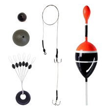 Pike Deadbait Float Kit – 1 Balsa Float, Rig & Weight – Ready to Fishing - UK