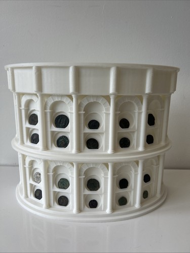 Roman coin capacity display - 28,