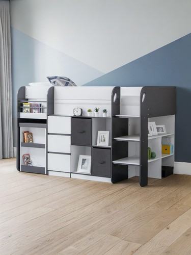 Saturn 90cm single black - saturn,
