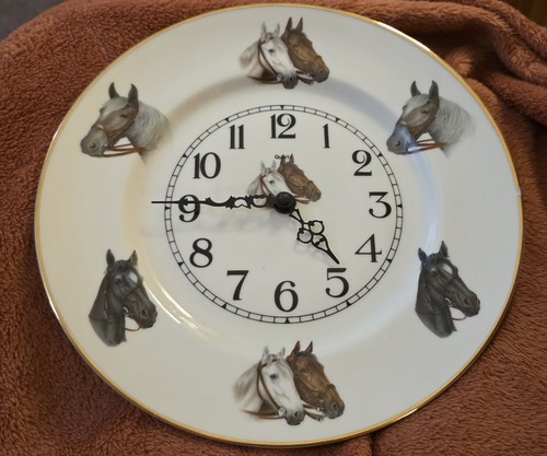 English bone china plate clock - china,