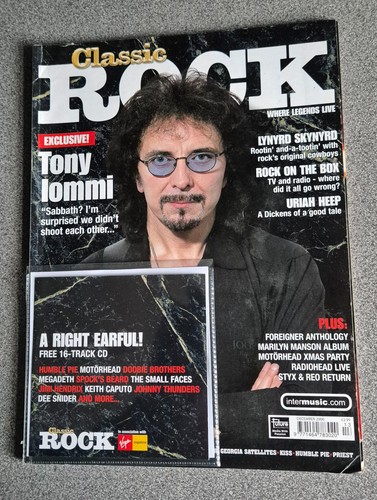 Classic rock magazine issue - classic,