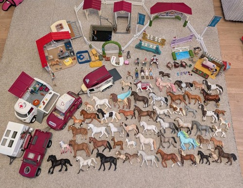Huge schleich horses x58 - schleich,