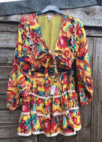 River island del - maar, yellow