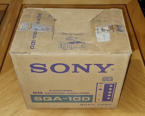 Sony sqa 100 channel decoder - sony,