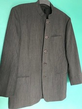 Mens Suit Blazer Formal Wool