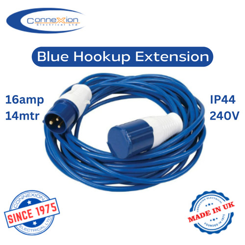 Caravan mains hook - hook, up