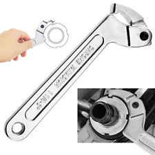 32-76mm Square Eng Adjustable Hook Wrench C Spanner Tool Suspension Motorcycle