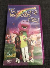 Barney's Great Adventure VHS Video 1998