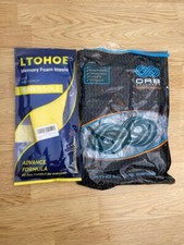 Two packs of shoe insoles unused memory foam and orthotic size 10 and 9 to 10.5